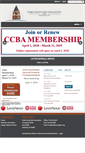Mobile Screenshot of cobbcountybar.org